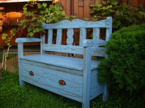 dřevěná lavička dřevěné 