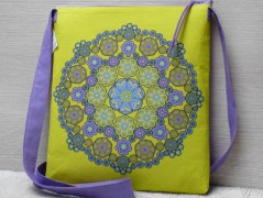 Barevná kabelka s mandalou-Vesna 2