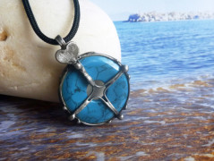 Donut jaspis obrázkový se stromem