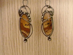 Donut jaspis obrázkový se stromem