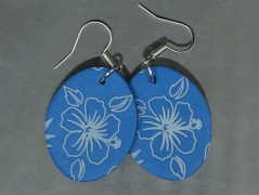 Náušnice Lace Cross