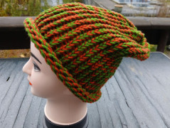 :Pletená spadlá čepice