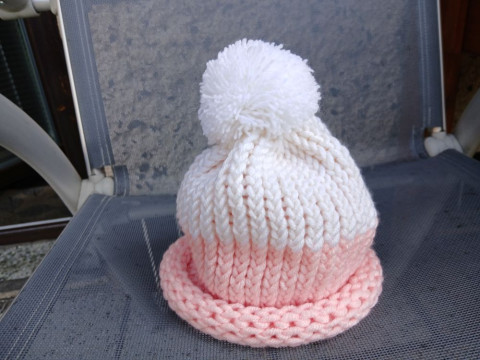 Pletený kulich (různé barvy) dárek zima žena zimní teplá 