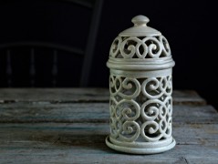 Keramické srdce / patina burel