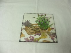 Polštář s motivem levandule