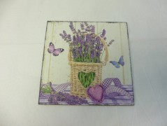 Polštář s motivem levandule