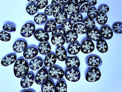 Vánoční lodičky - ořechové skořápky