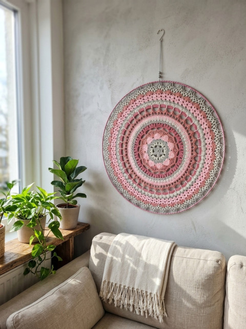 Mandala průměr 50 cm meditace mandala harmonie meditační lotosový květ mandaly 