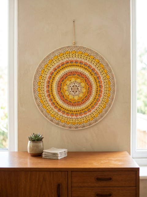 Mandala průměr 50 cm meditace mandala harmonie meditační lotosový květ mandaly 