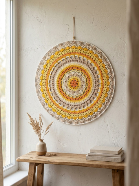 Mandala průměr 50 cm meditace mandala harmonie meditační lotosový květ mandaly 