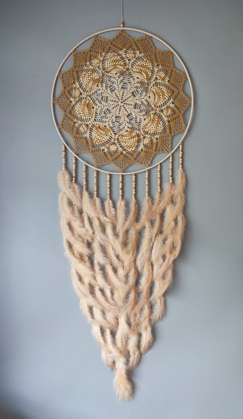 MAXI lapač zlých snů 50 x 140 cm indián indiánský nad postel strážce boho dream lapač dreamcatcher lapač snů do ložnice 