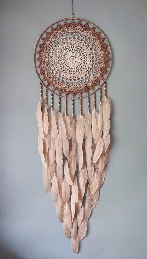 MAXI Lapač zlých snů 45 x 145 cm indián indiánský nad postel strážce boho dream lapač dreamcatcher lapač snů do ložnice 