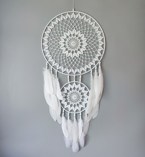 Lapač zlých snů 40 x 95 cm indián indiánský nad postel strážce boho dream lapač dreamcatcher lapač snů do ložnice 