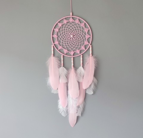 Lapač zlých snů 18 x 55 cm indián indiánský nad postel strážce boho dream lapač dreamcatcher lapač snů do ložnice 