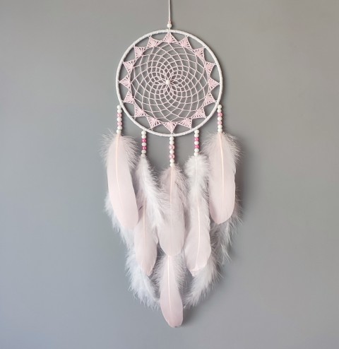 Lapač zlých snů 18 x 55 cm indián indiánský nad postel strážce boho dream lapač dreamcatcher lapač snů do ložnice 