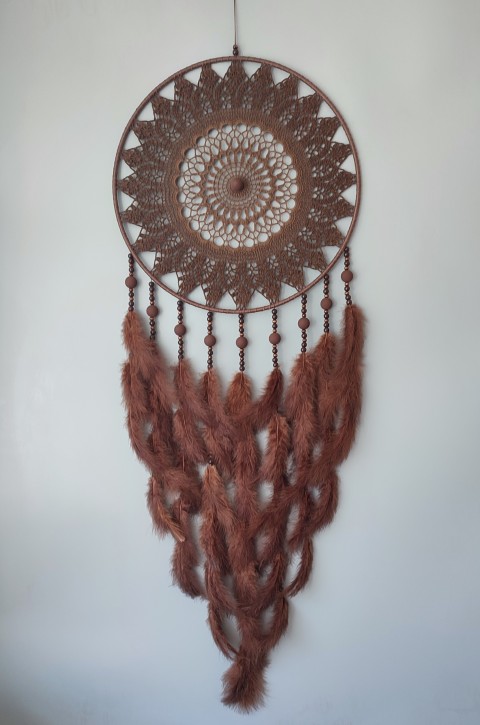 Lapač zlých snů 40 x 115 cm indián indiánský nad postel strážce boho dream lapač dreamcatcher lapač snů do ložnice 