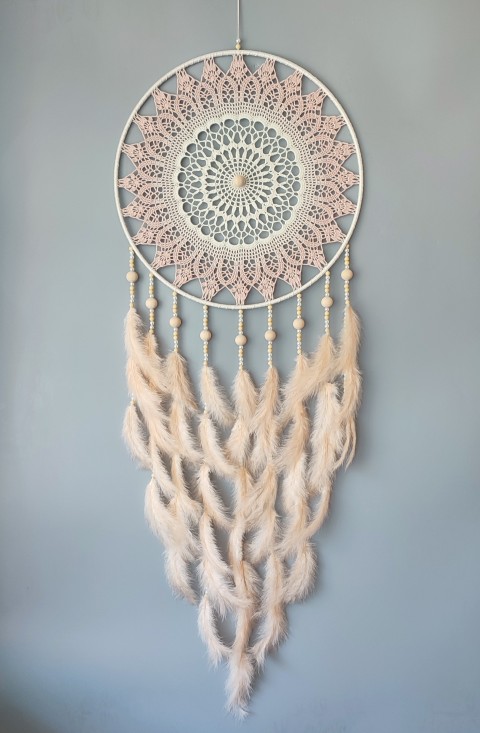 Lapač zlých snů 40 x 115 cm indián indiánský nad postel strážce boho dream lapač dreamcatcher lapač snů do ložnice 