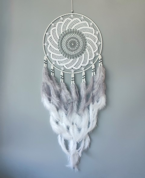 Lapač zlých snů 35 x 95 cm indián indiánský nad postel strážce boho dream lapač dreamcatcher lapač snů do ložnice 