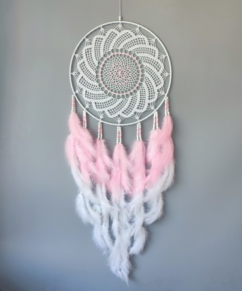 Lapač zlých snů 35 x 95 cm indián indiánský nad postel strážce boho dream lapač dreamcatcher lapač snů do ložnice 