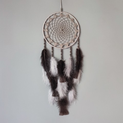 Lapač zlých snů 18 x 60 cm indián indiánský nad postel strážce boho dream lapač dreamcatcher lapač snů do ložnice 