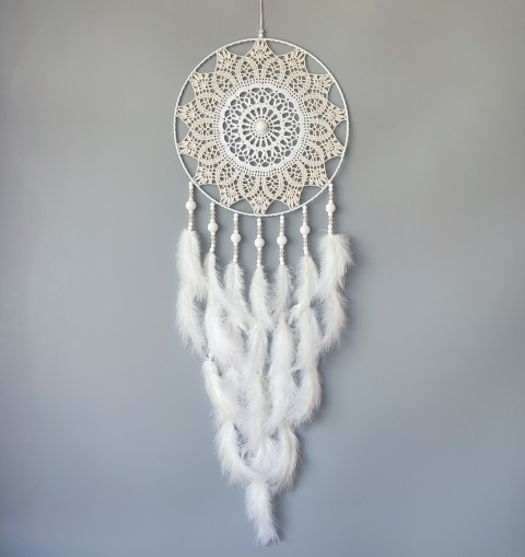 Lapač zlých snů 30 x 90 cm indián indiánský nad postel strážce boho dream lapač dreamcatcher lapač snů do ložnice 