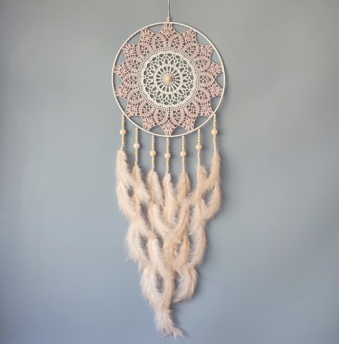 Lapač zlých snů 30 x 90 cm indián indiánský nad postel strážce boho dream lapač dreamcatcher lapač snů do ložnice 