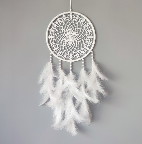 Lapač zlých snů 24 x 65 cm indián indiánský nad postel strážce boho dream lapač dreamcatcher lapač snů do ložnice 