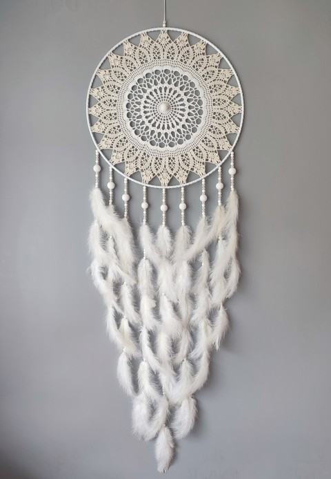 Lapač zlých snů 40 x 115 cm indián indiánský nad postel strážce boho dream lapač dreamcatcher lapač snů do ložnice 