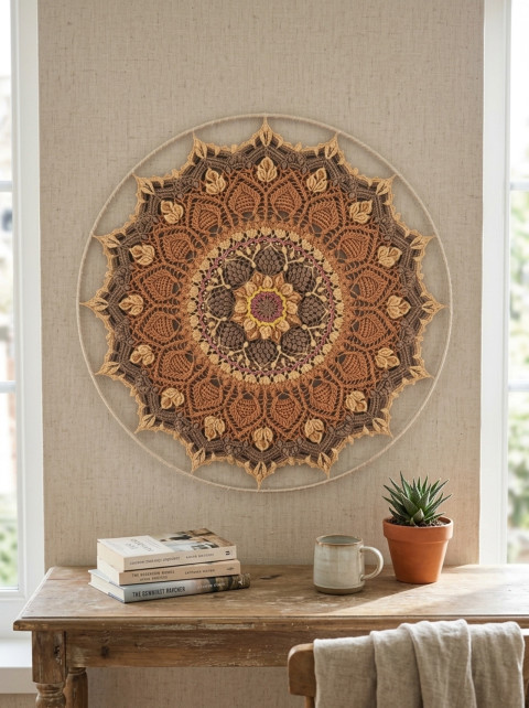 Mandala průměr 50 cm meditace mandala harmonie meditační lotosový květ mandaly 