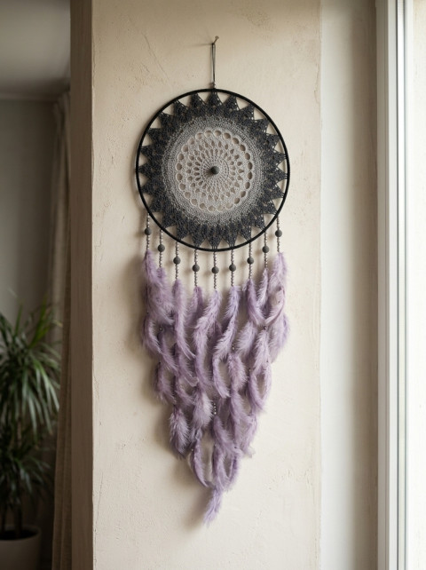 Lapač zlých snů  40 x 115 cm indián indiánský nad postel strážce boho dream lapač dreamcatcher lapač snů do ložnice 