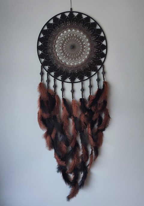 Lapač zlých snů  40 x 115 cm indián indiánský nad postel strážce boho dream lapač dreamcatcher lapač snů do ložnice 