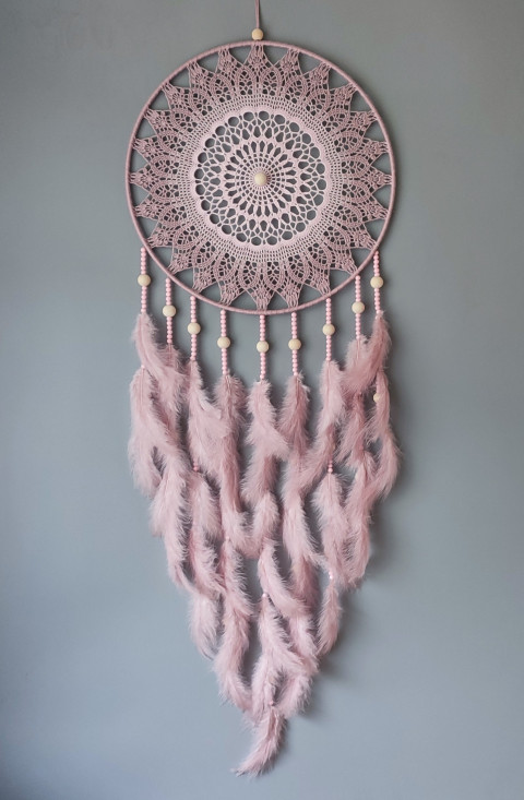 Lapač zlých snů 40 x 115 cm indián indiánský nad postel strážce boho dream lapač dreamcatcher lapač snů do ložnice 