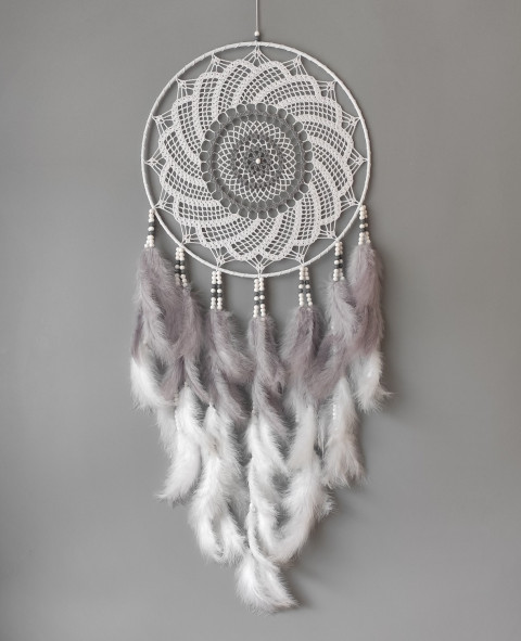 Lapač zlých snů  35 x 95 cm indián indiánský nad postel strážce boho dream lapač dreamcatcher lapač snů do ložnice 