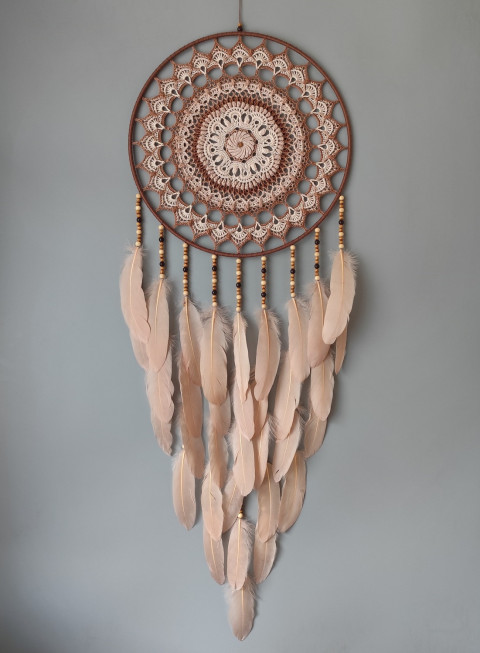 Lapač zlých snů  40 x 115 cm indián indiánský nad postel strážce boho dream lapač dreamcatcher lapač snů do ložnice 