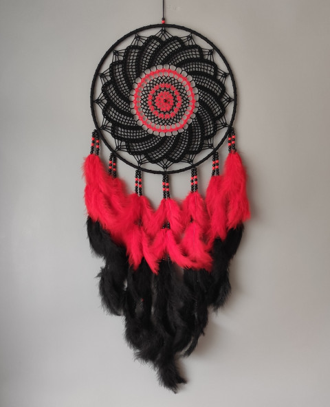 Lapač zlých snů 35 x 95 cm indián indiánský nad postel strážce boho dream lapač dreamcatcher lapač snů do ložnice 