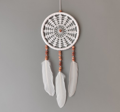 Lapač zlých snů 15 x 40 cm indián indiánský nad postel strážce boho dream lapač dreamcatcher lapač snů do ložnice 