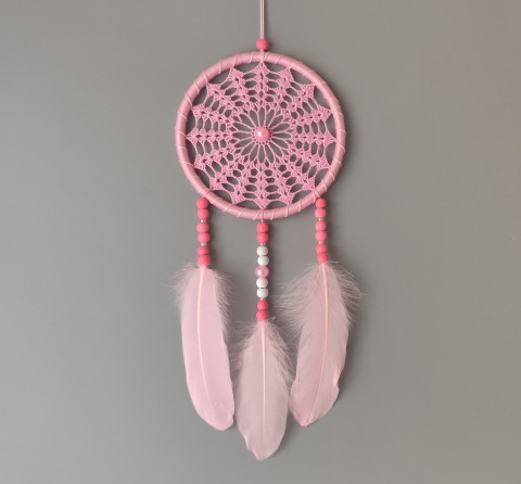 Lapač zlých snů 15 x 40 cm indián indiánský nad postel strážce boho dream lapač dreamcatcher lapač snů do ložnice 