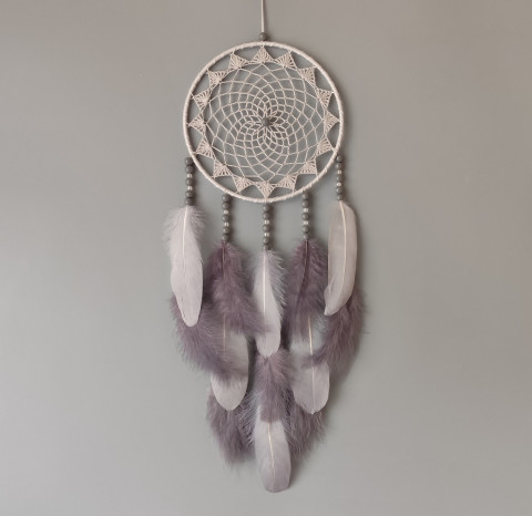 Lapač zlých snů 18 x 55 cm indián indiánský nad postel strážce boho dream lapač dreamcatcher lapač snů do ložnice 