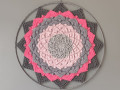 Mandala - 3D - průměr 45 cm