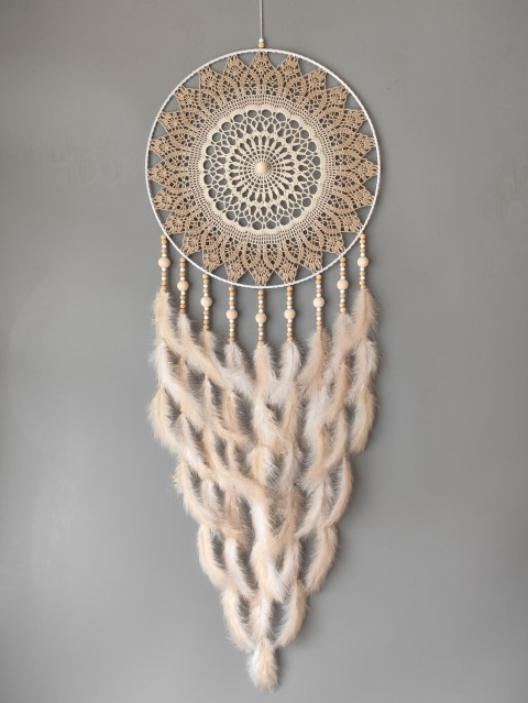 Lapač zlých snů 40 x 115 cm indián indiánský nad postel strážce boho dream lapač dreamcatcher lapač snů do ložnice 