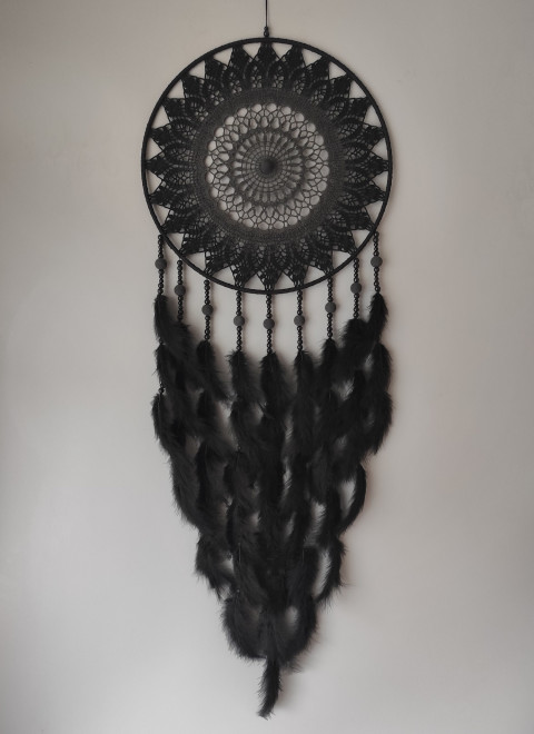 Lapač zlých snů  40 x 115 cm indián indiánský nad postel strážce boho dream lapač dreamcatcher lapač snů do ložnice 