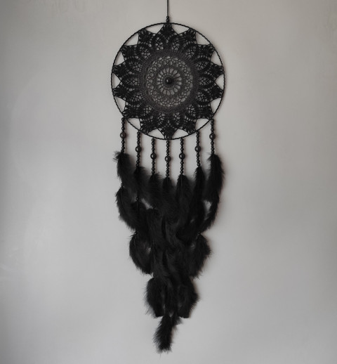 Lapač zlých snů 30 x 90 cm indián indiánský nad postel strážce boho dream lapač dreamcatcher lapač snů do ložnice 