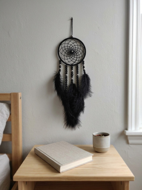 Lapač snů 10 x 35 cm indián indiánský nad postel strážce boho dream lapač dreamcatcher lapač snů do ložnice 