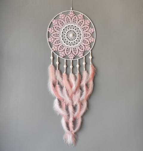 Lapač zlých snů 30 x 90 cm indián indiánský nad postel strážce boho dream lapač dreamcatcher lapač snů do ložnice 