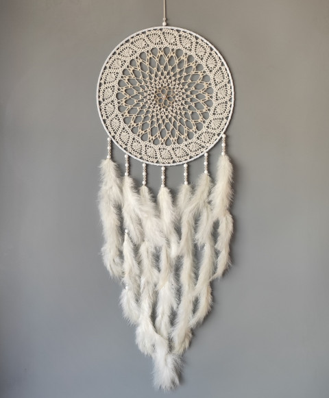 Lapač zlých snů 35 x 100 cm indián indiánský nad postel strážce boho dream lapač dreamcatcher lapač snů do ložnice 