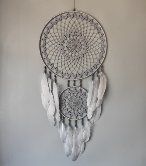 Lapač zlých snů  40 x 95 cm indián indiánský nad postel strážce boho dream lapač dreamcatcher lapač snů do ložnice 