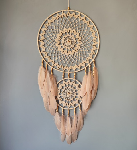 Lapač snů  40 x 95 cm indián indiánský nad postel strážce boho dream lapač dreamcatcher lapač snů do ložnice 