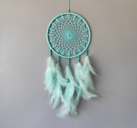 Lapač zlých snů 24 x 65 cm indián indiánský nad postel strážce boho dream lapač dreamcatcher lapač snů do ložnice 
