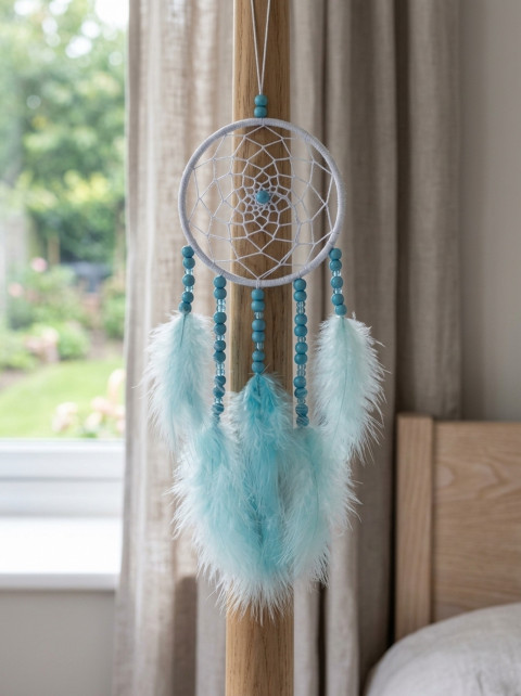 Lapač snů 10 x 35 cm indián indiánský nad postel strážce boho dream lapač dreamcatcher lapač snů do ložnice 