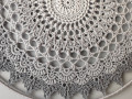 Mandala Šedá - průměr 45 cm